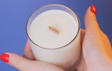 Як приготувати ароматичну свічку з соєвого воску?