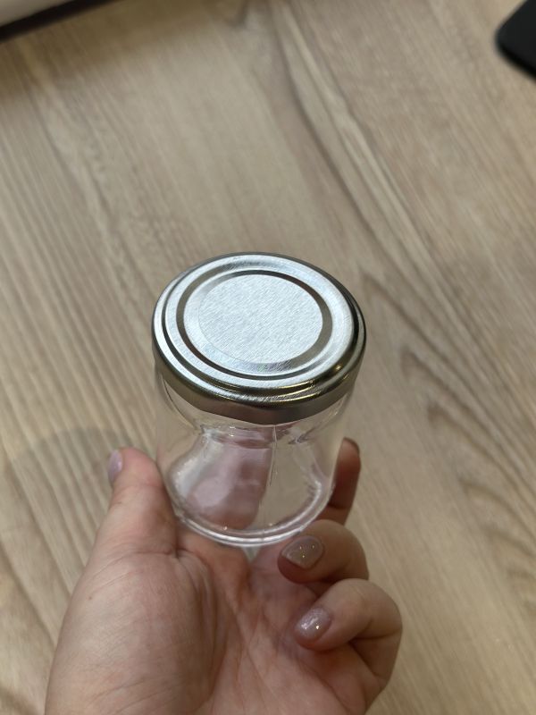 Склянка 90 мл з кришкою