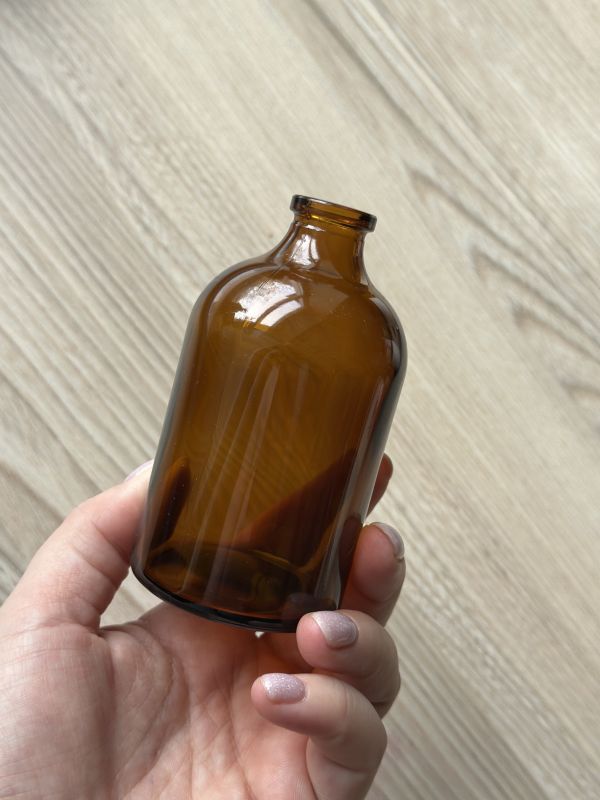 Флакон для дифузору коричневий скляний без пробки 100мл