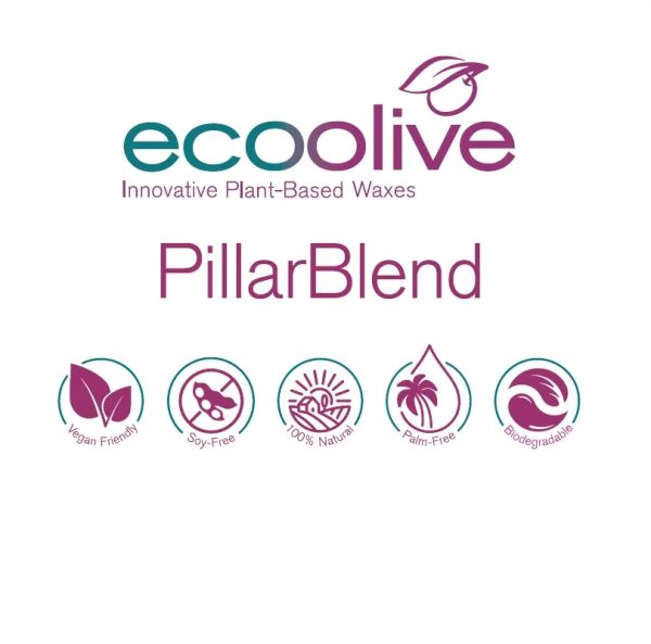 EcoOlive PillarBlend віск оливковий для формових свічок