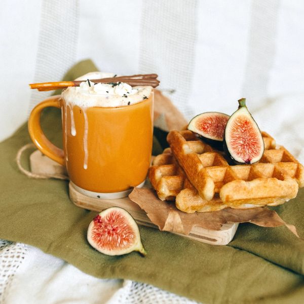 Pumpkin Pecan Waffles